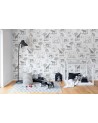 Papel de parede R15271 Animal Party - REBEL WALLS