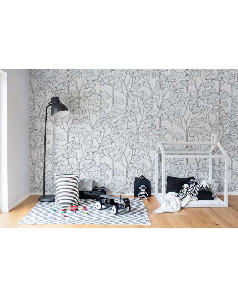 Papel de parede R15331 Animal Tree - REBEL WALLS