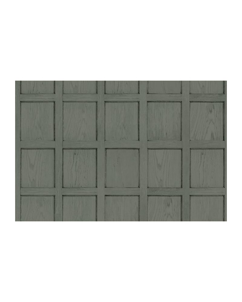 Papel de parede R12884 Panel, Cambridge Green - REBEL WALLS