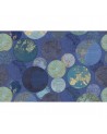 Papel Pintado R13883 Globes Gathering, Blue - REBEL WALLS