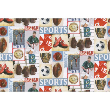 Wallpaper R15561 Sports Junkie - REBEL WALLS