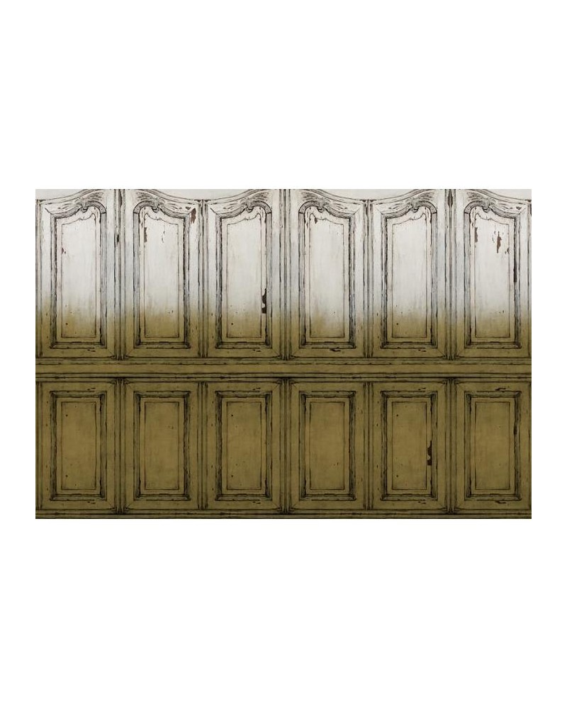 Papel de parede R15603 Parisian Panels, Dip Dye Yellow - REBEL WALLS