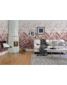 Wallpaper R12893 Dream Weaver, Burgundy - REBEL WALLS