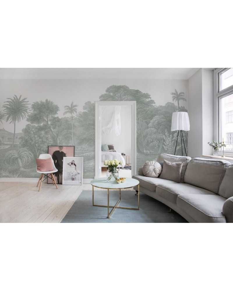 Wallpaper R14613 Jungle Land, Verdant - REBEL WALLS