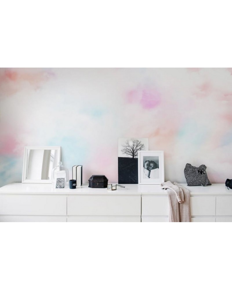 Papier peint R15411 Coral Clouds - REBEL WALLS