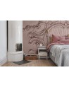 Papel Pintado R15483 Stucco Gloria, Dusty Pink - REBEL WALLS