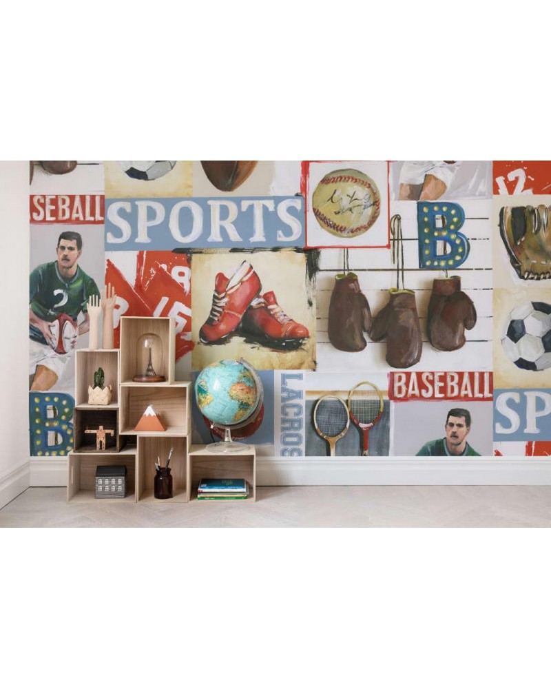 Tapete R15561 Sports Junkie - REBEL WALLS