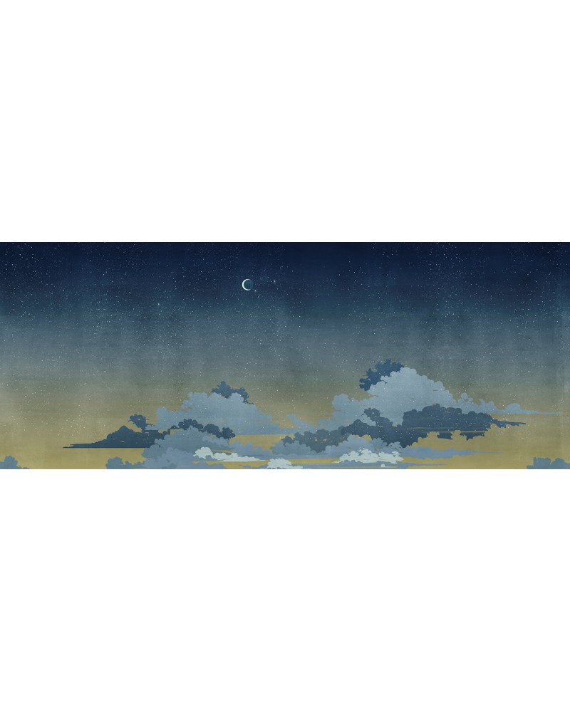 Papier peint NOTTURNO BLU WDNB1602 - WALL AND DECO