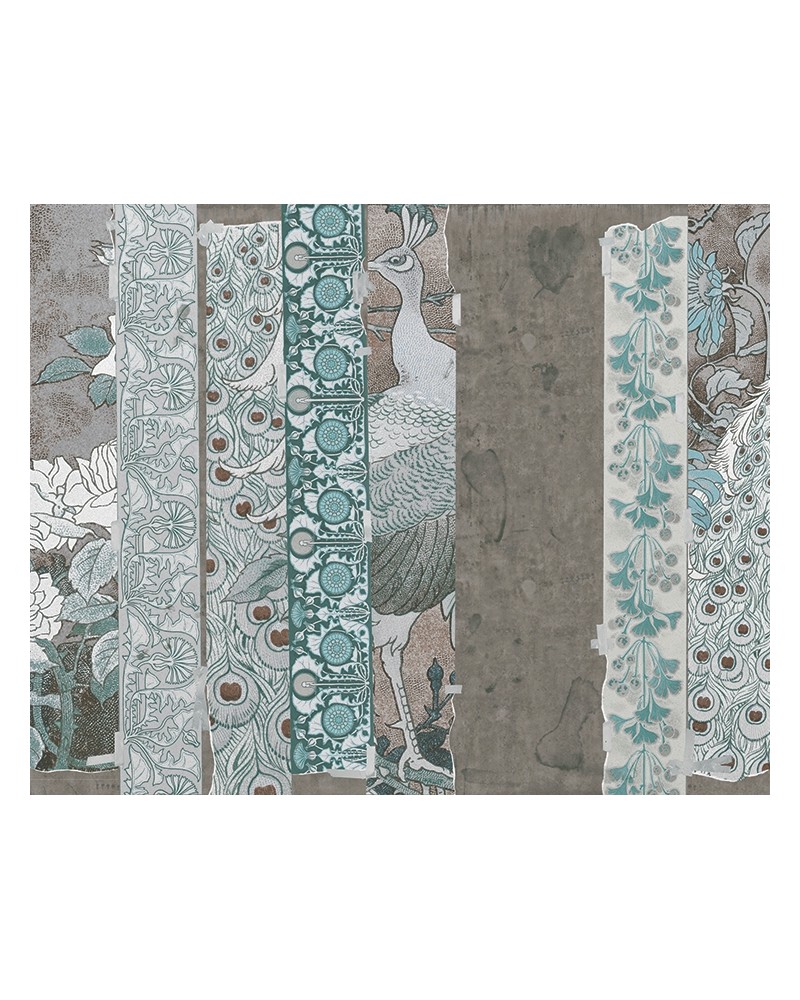 Papel Pintado PEACOCK WDPK1602 - WALL AND DECO