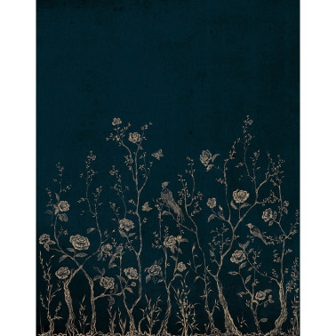 Papel de parede CHINOISERIE 7000070 BLUE MURAL - COORDONNE