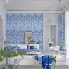 Papier peint PDG1029/01 ARABESQUE COBALT - Designers Guild