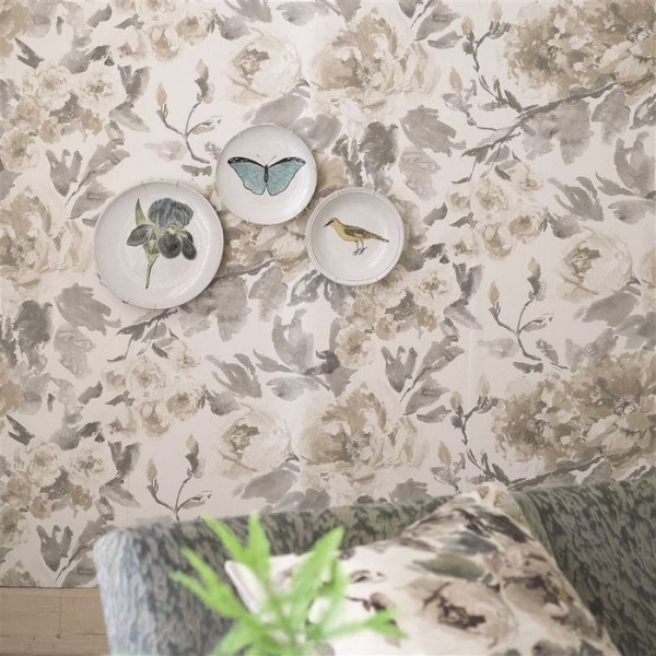 Papel Pintado PDG649/04 SHANGHAI GARDEN - ECRU - Designers Guild