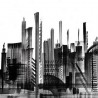 Wallpaper SKYLINE 17042-01 - LONDON ART