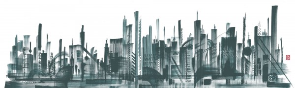 Papel de parede SKYLINE 17042-02 - LONDON ART