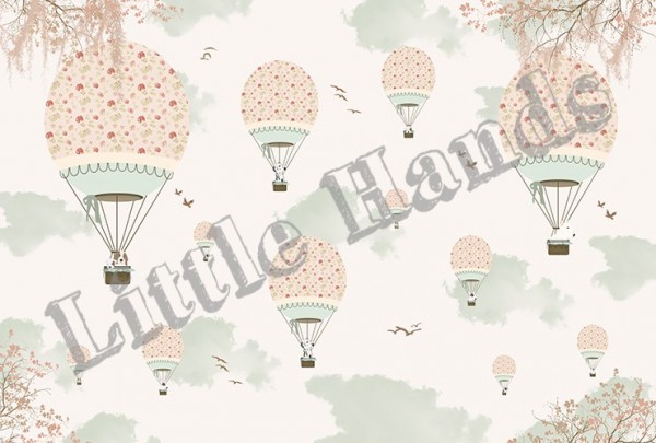 Wallpaper Balloon Ride VIII - LITTLE HANDS