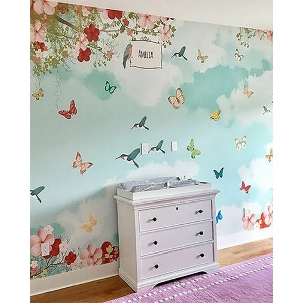 Papel Pintado Butterflies - LITTLE HANDS