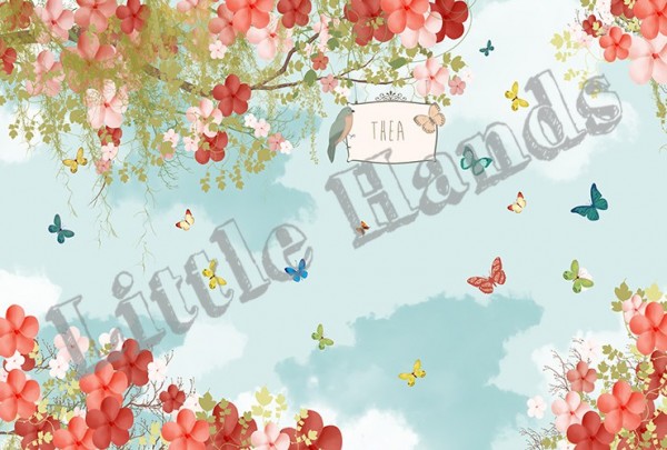 Wallpaper Butterflies - LITTLE HANDS