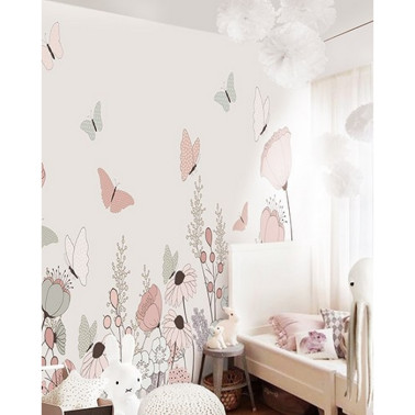 Papel de parede Spring - LITTLE HANDS