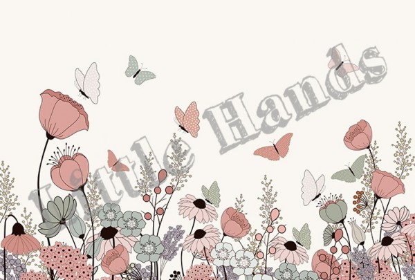 Papier peint Spring - LITTLE HANDS