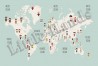 Papel de parede United Nation World Map - LITTLE HANDS