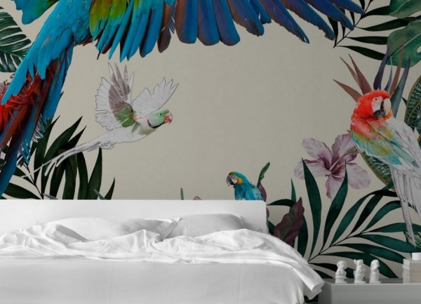 Papel de parede PARROTS INKDNJD16 - INKIOSTRO BIANCO