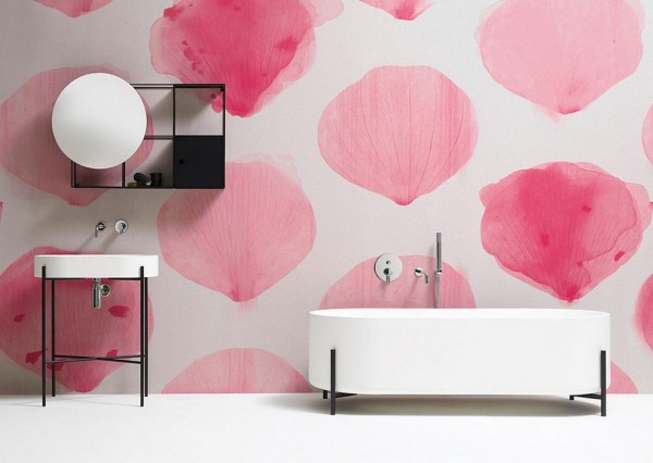 Wallpaper PINK POWDER INKASKP1801 - INKIOSTRO BIANCO