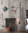 Wallpaper URBAN ROSE INKFNTD1501 - INKIOSTRO BIANCO