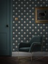 Wallpaper Deco Martini Teal DVS002  - DIVINE SAVAGES