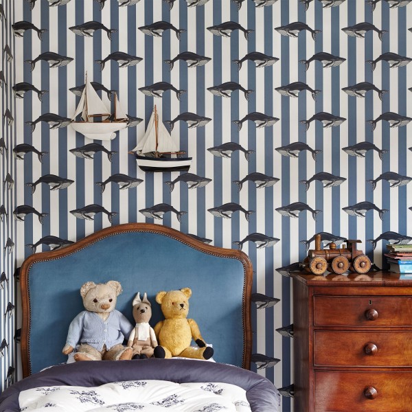 Papel Pintado BALEANA DENIM - HOUSE OF HACKNEY