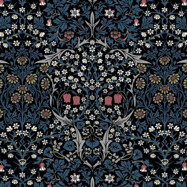 Carta da Parati BLACKTHORN TEAL - HOUSE OF HACKNEY