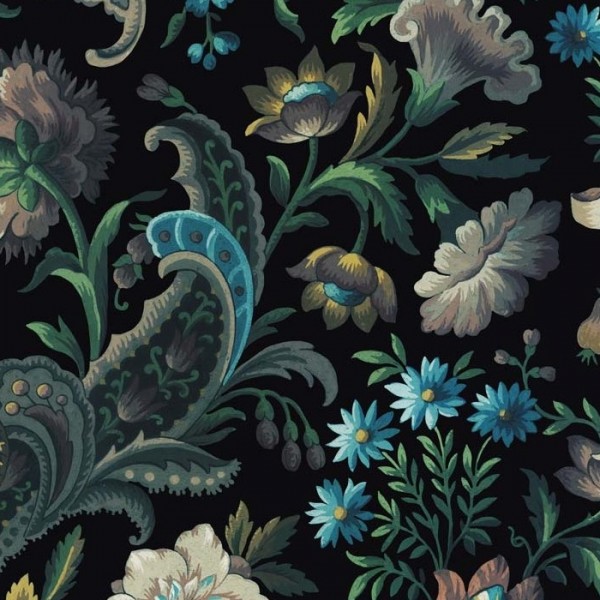 Papel de parede FLORIKA ONYX - HOUSE OF HACKNEY