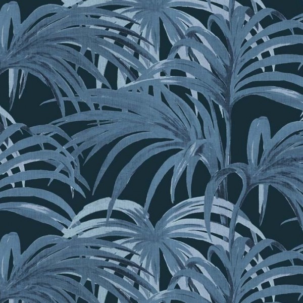 Papel de parede PALMERAL MIDNIGHT AZURE - HOUSE OF HACKNEY