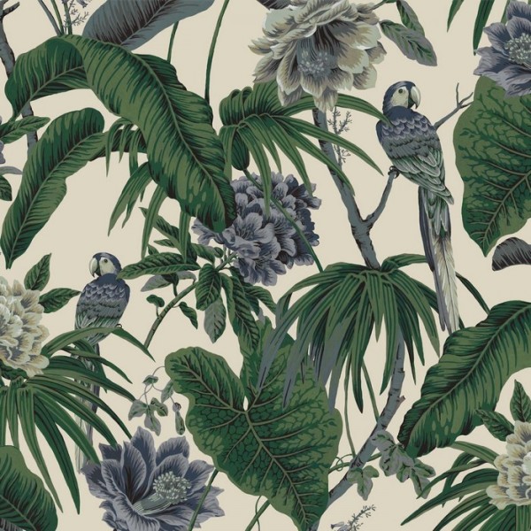 Papel de parede PARADISA OFF WHITE - HOUSE OF HACKNEY