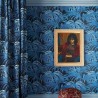 Papel de parede PALMERAL MIDNIGHT AZURE - HOUSE OF HACKNEY