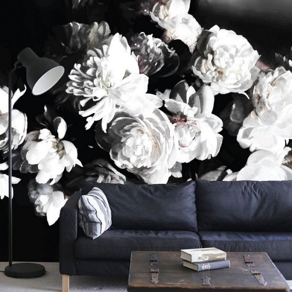 Papel de parede BOUQUET OF PEONIES MURAL - ANEWALL