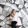 Papel Pintado GEOMETRIC SHAPES MURAL - ANEWALL