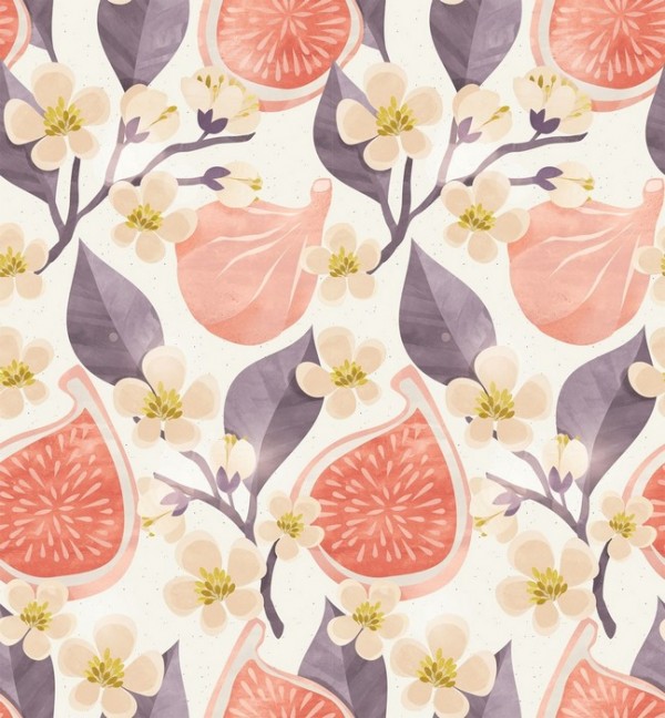 Papier peint FIG WALLPAPER - ANEWALL