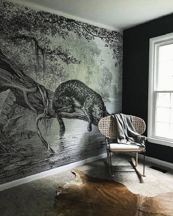 Papel Pintado JAGUAR MURAL - ANEWALL