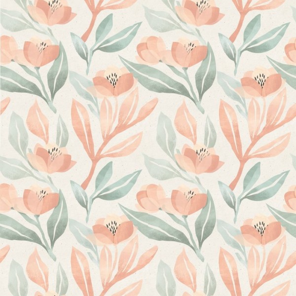 Papier peint ORANGE BLOSSOM MURAL - ANEWALL