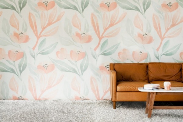 Papel Pintado ORANGE BLOSSOM MURAL - ANEWALL