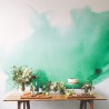 Papel de parede WATERCOLOR MURAL GREEN - ANEWALL