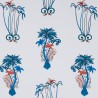 Papel de parede Jungle Palms Blue WP W0101-01 - CLARKE & CLARKE