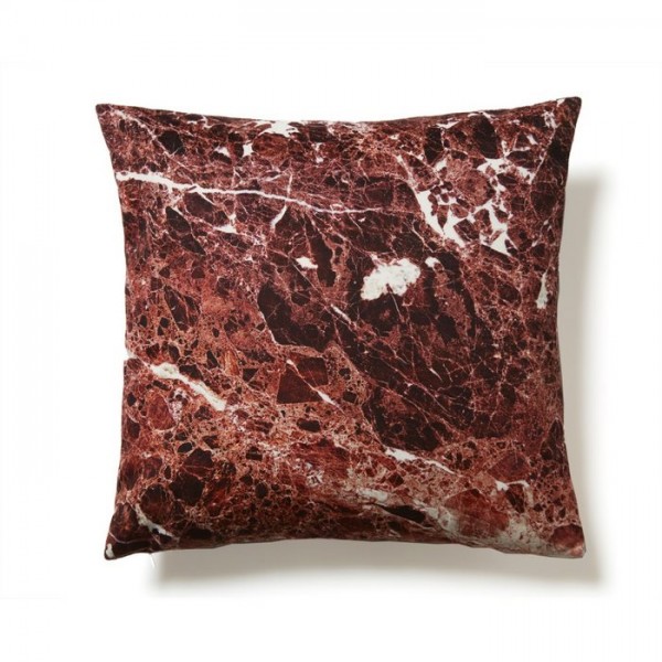 COJIN RED MARBLE CUSHION (DELANTERO E TRASERO) 9999-89