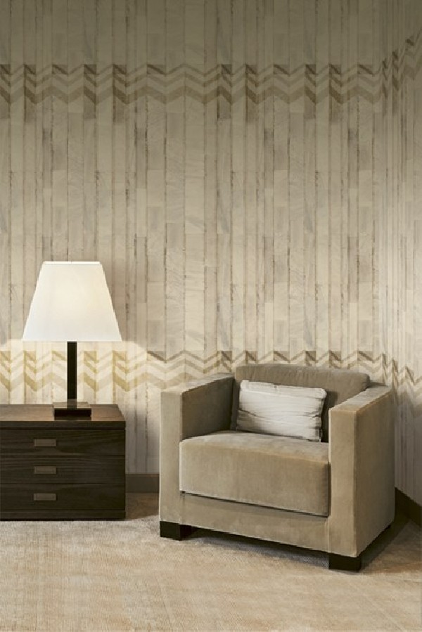 Wallpaper BELGRAVIA PLANIN. GA5 9580 - ARMANI CASA