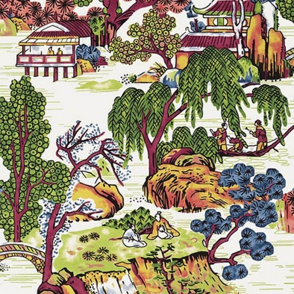 Papel Pintado T75464 ASIAN SCENIC - THIBAUT