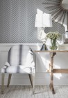 Papel de parede T75498 CLAYTON HERRINGBONE - THIBAUT