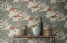 Papel de parede FG090_H10 FLYING DUCKS - MULBERRY