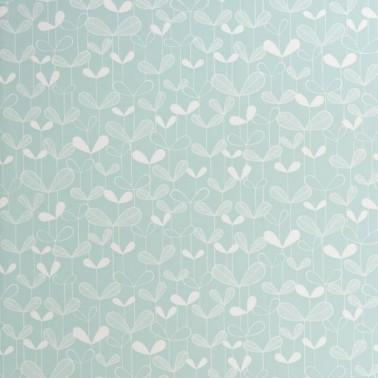 Tapete MISP1257 SAPLINGS Pale-Aqua - MISSPRINT