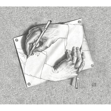 Papel de parede 23185 DRAWING HANDS - JANNELLI E VOLPI