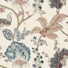 KALAMKARI VINE AT78742 Rouge bleu